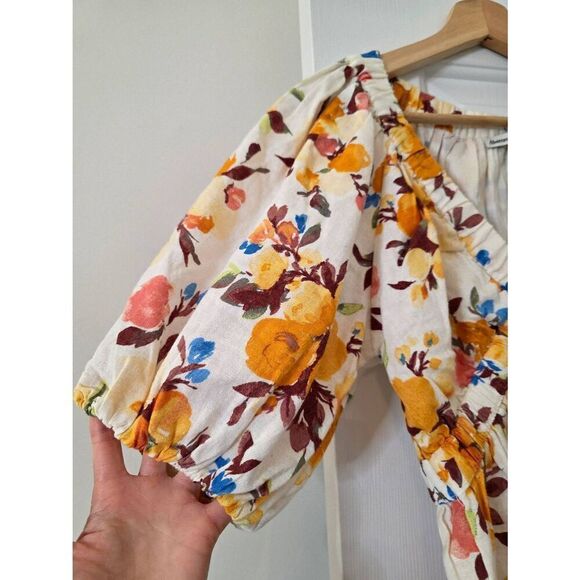 Abercrombie and fitch Floral Print Blouse S - Picture 4 of 8